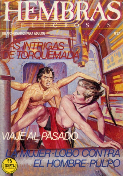 Cover of Las Intrigas de Torquemada; Viaje al Pasado; La Mujer-Lobo Contra el Hombre-Pulpo