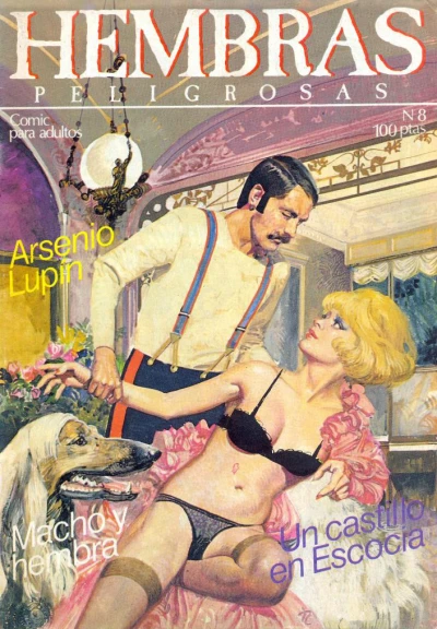Cover of Arsenio Lupin; Macho y hembra; Un castilloen Escocia