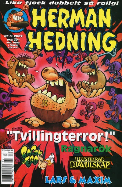 Cover of Tvillingterror!