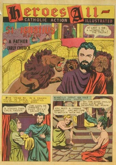 Cover of St. Ignatius, Martyr: A Father of the Early Church