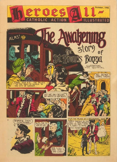 Cover of The Awakening: The Story of St. Francis of Borgia