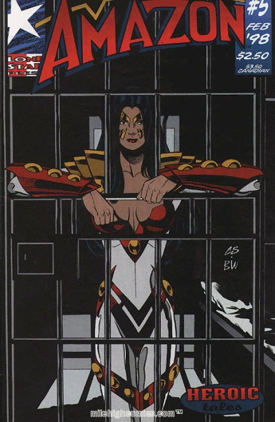 Cover of Amazon in Not Without Dust & Heat, Part 2 of 2; Ace of Diamonds Preview II