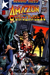 Amazon & The Gunslinger in Cowboys & Amazons - The Children of Atlas, Part 1; Single Combat Starring Ivanhoe