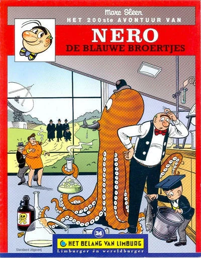 Cover of Nero: De blauwe broertjes