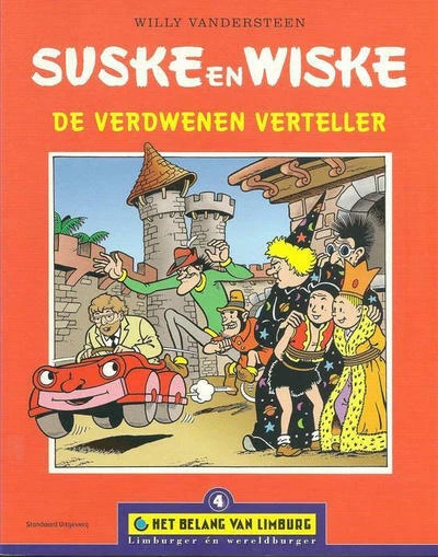 Cover of Suske en Wiske: De verdwenen verteller