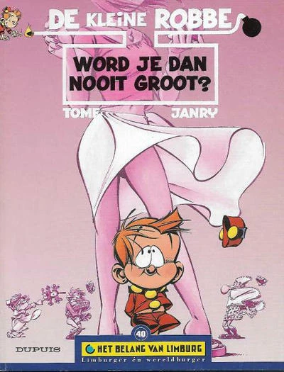 Cover of De kleine Robbe: Word je dan nooit groot?