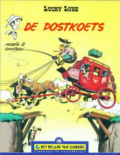 Cover of Lucky Luke: De postkoets