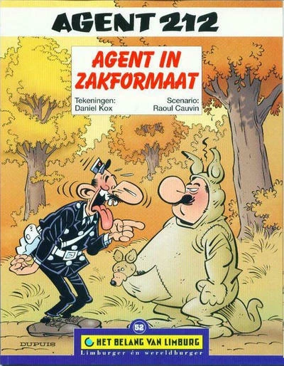 Cover of Agent 212: Agent in zakformaat