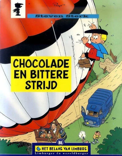 Cover of Steven Sterk: Chocolade en bittere strijd