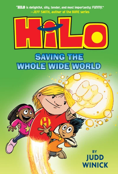 Cover of Book 2: Saving the Whole Wide World