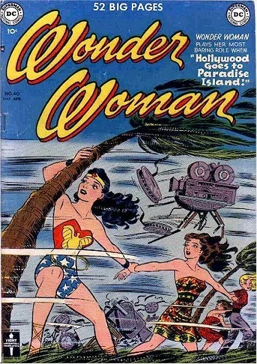 Cover of Hollywood Goes to Paradise Island