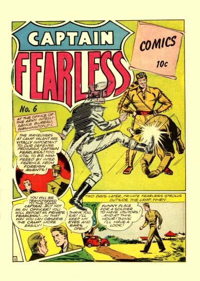 Cover of Captain Fearless