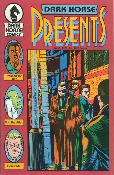 Cover of Homicide; Pressed for Time; Bob the Alien; Duckman