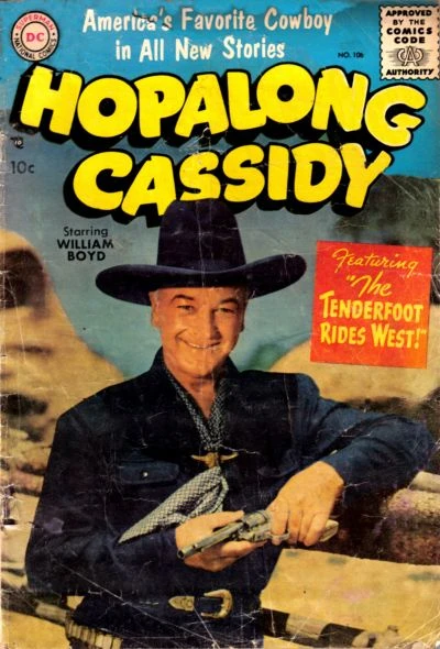Cover of The Tenderfoot Rides West