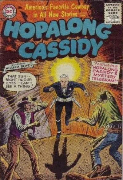 Cover of Hopalong Cassidy's Mystery Telegram