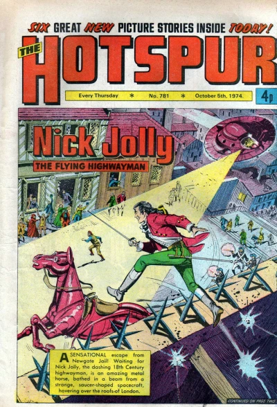 Cover of Nick Jolly the Flying Highwayman