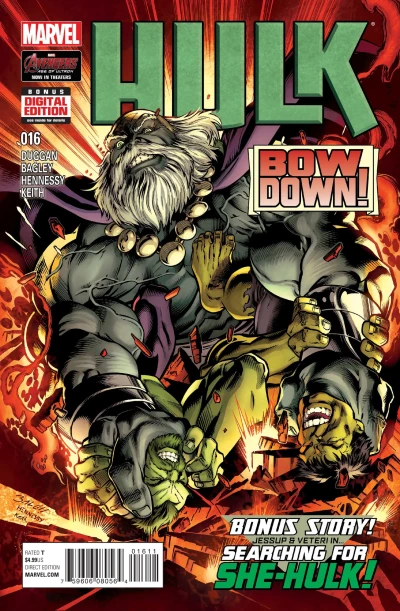 Cover of The Ω Hulk Chapter Twelve; Welcome Home