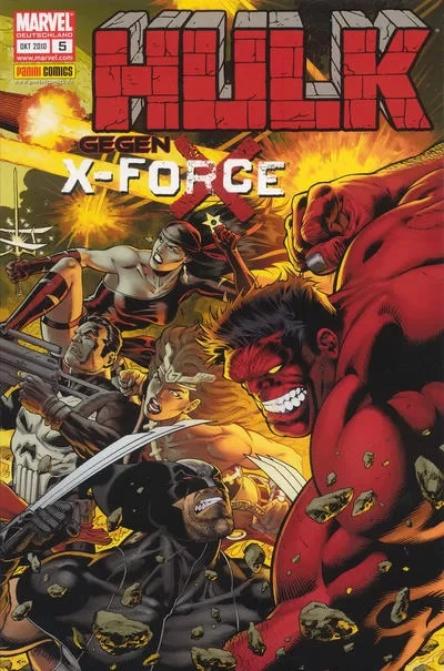 Cover of Hulk Gegen X-Force