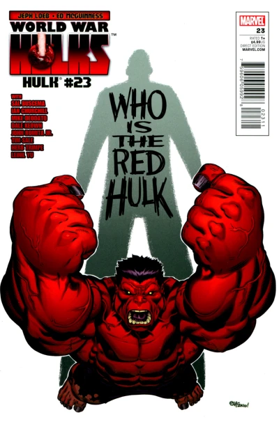 Cover of Who is the Red Hulk?