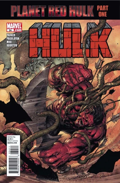 Cover of Planet Red Hulk, Pt. 1