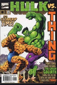 The Hulk vs The Thing; The Avengers Take Over; Battle of the Behemoths; Cry: Monster!