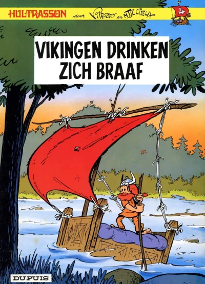 Cover of Vikingen drinken zich braaf