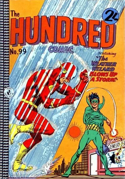 Cover of The Weather Wizard Blows Up a Storm