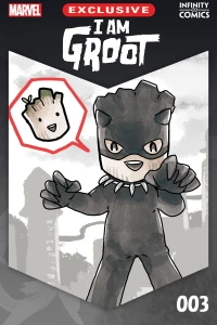 Groot Meets Black Panther