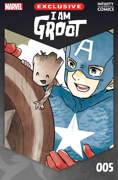 Cover of Groot Meets Captain America