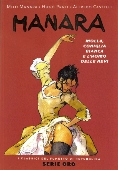 Cover of Manara: Molly, Coniglia Bianca e L'Uomo delle Nevi