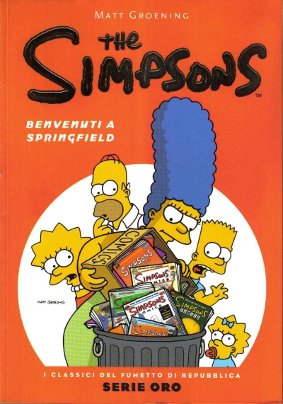 Cover of The Simpsons: Benvenuti a Springfield