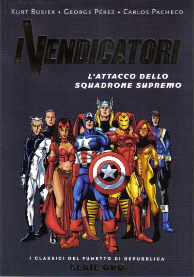 Cover of I Vendicatori: L'Attacco dello Squadrone Supremo