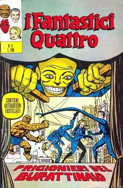 Cover of Prigionieri del Burattinaio