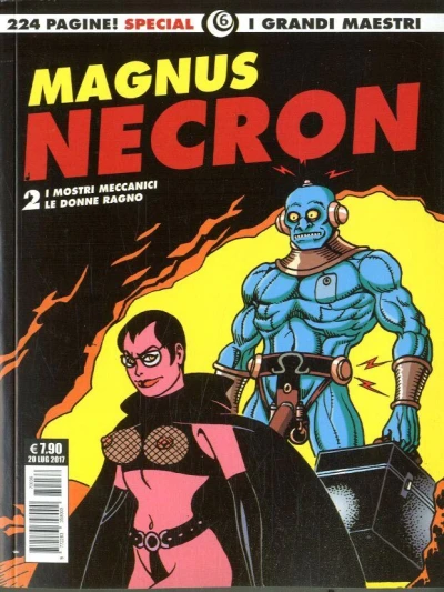 Cover of I mostri meccanici; Le donne ragno