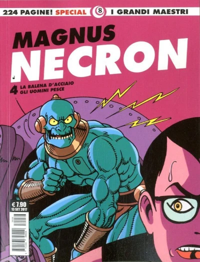 Cover of La balena d'acciaio; Gli uomini pesce