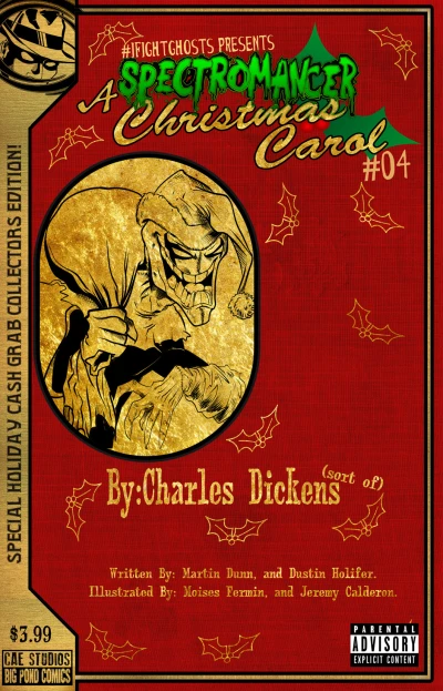 Cover of A Spectromancer Christmas Carol!