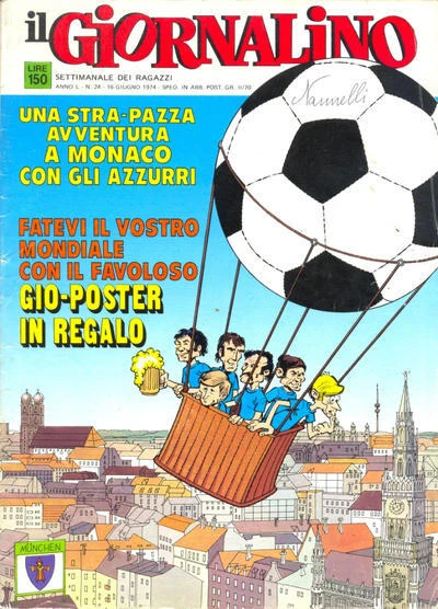 Cover of Gli Azzurri a Monaco