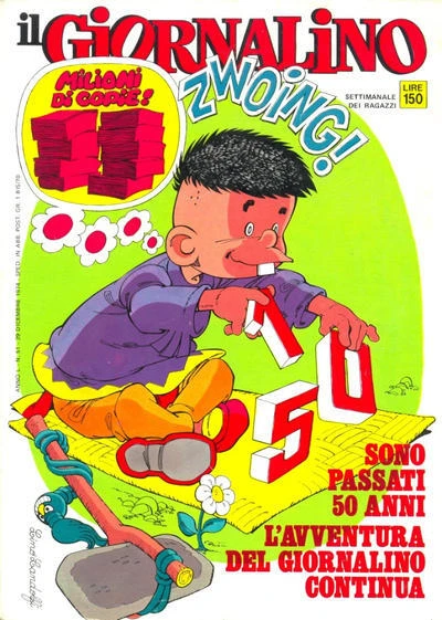 Cover of Sono passati 50 anni l'avventura del Giornalino continua