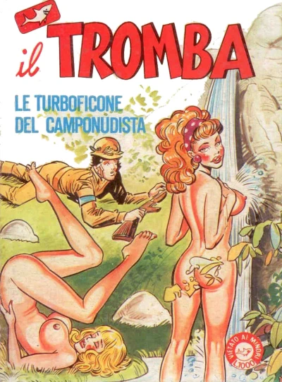 Cover of Le turboficone del campo nudista