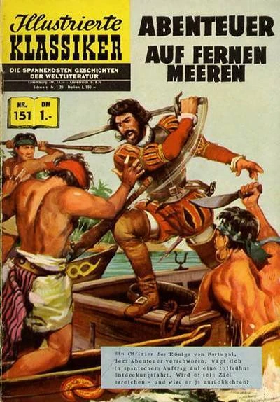 Cover of Abenteuer auf fernen Meeren