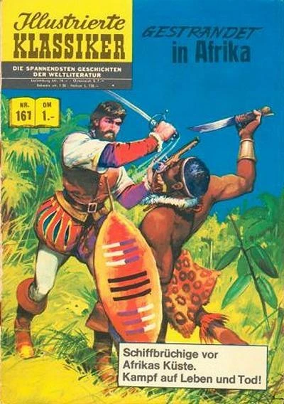 Cover of Gestrandet in Afrika