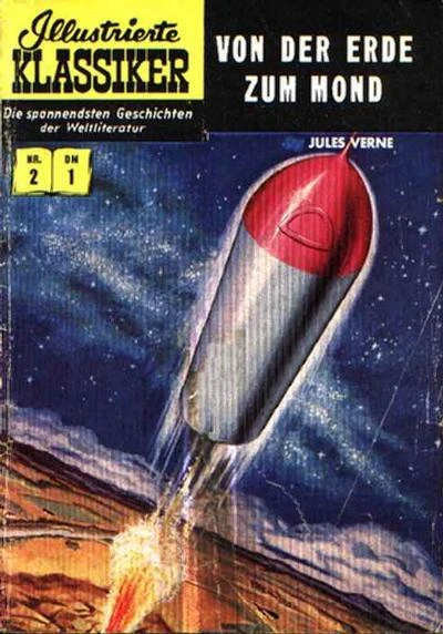 Cover of Von der Erde zum Mond