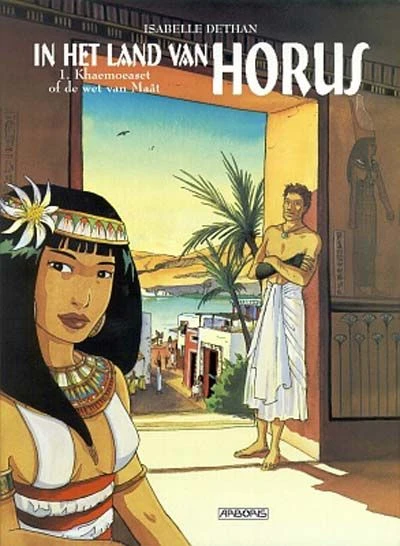 Cover of Khaemoeaset of de wet van Maât