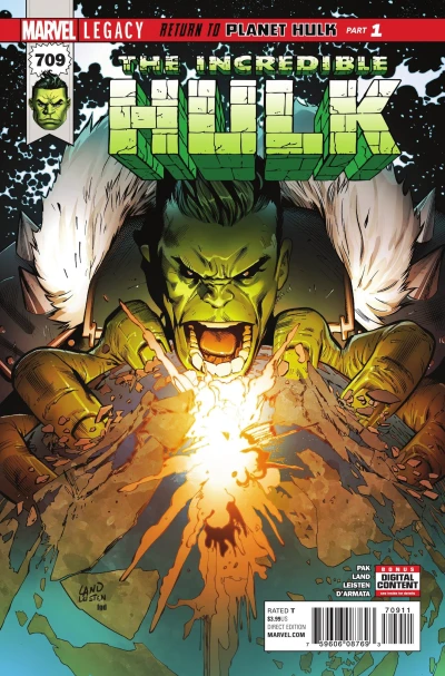 Cover of Return To Planet Hulk Part 1; [Untitled]