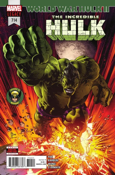 Cover of World War Hulk II Part I