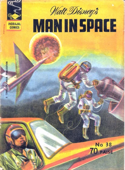 Cover of Walt Disney's Man In Space