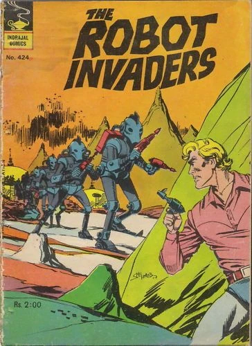 Cover of The Robot Invaders