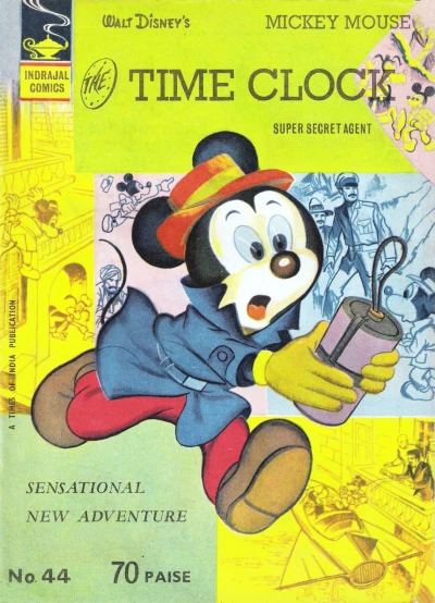 Cover of Walt Disney's Mickey Mouse - The Time Clock