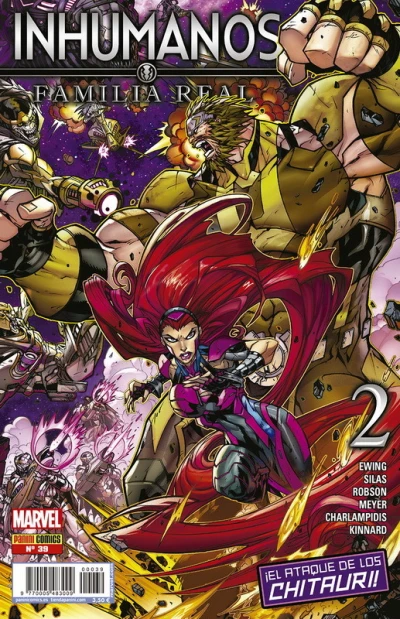 Cover of ¡El ataque de los Chitauri!