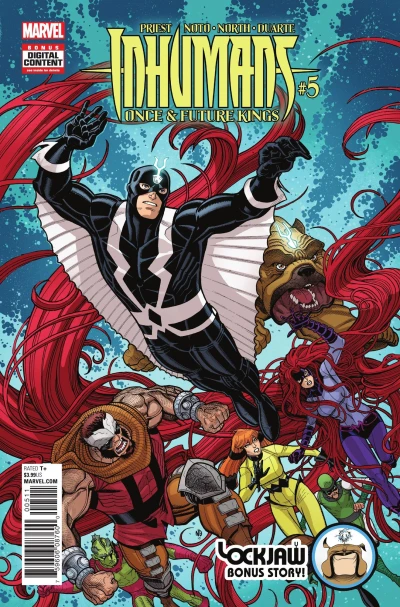 Cover of Emancipation; Lockjaw: Canine Master of Time and Space in A Christmas Peril